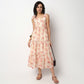 Buy Women Flare Fit Floral Sleeveless Dress  - Style Union