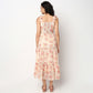 Buy Women Flare Fit Floral Sleeveless Dress  - Style Union