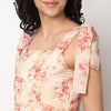 Buy Women Flare Fit Floral Sleeveless Dress  - Style Union