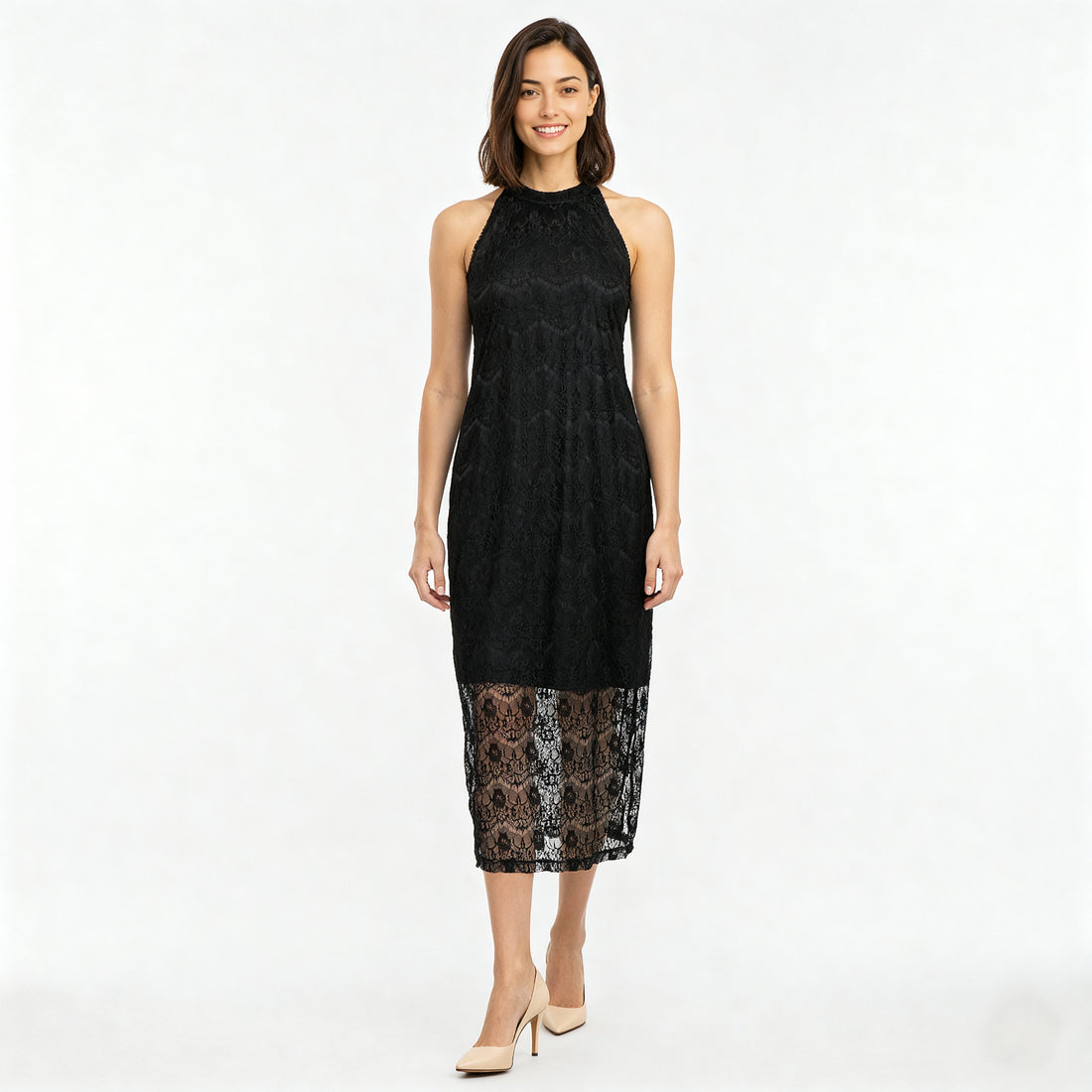 Halter Neck Betty Maxi Dress
