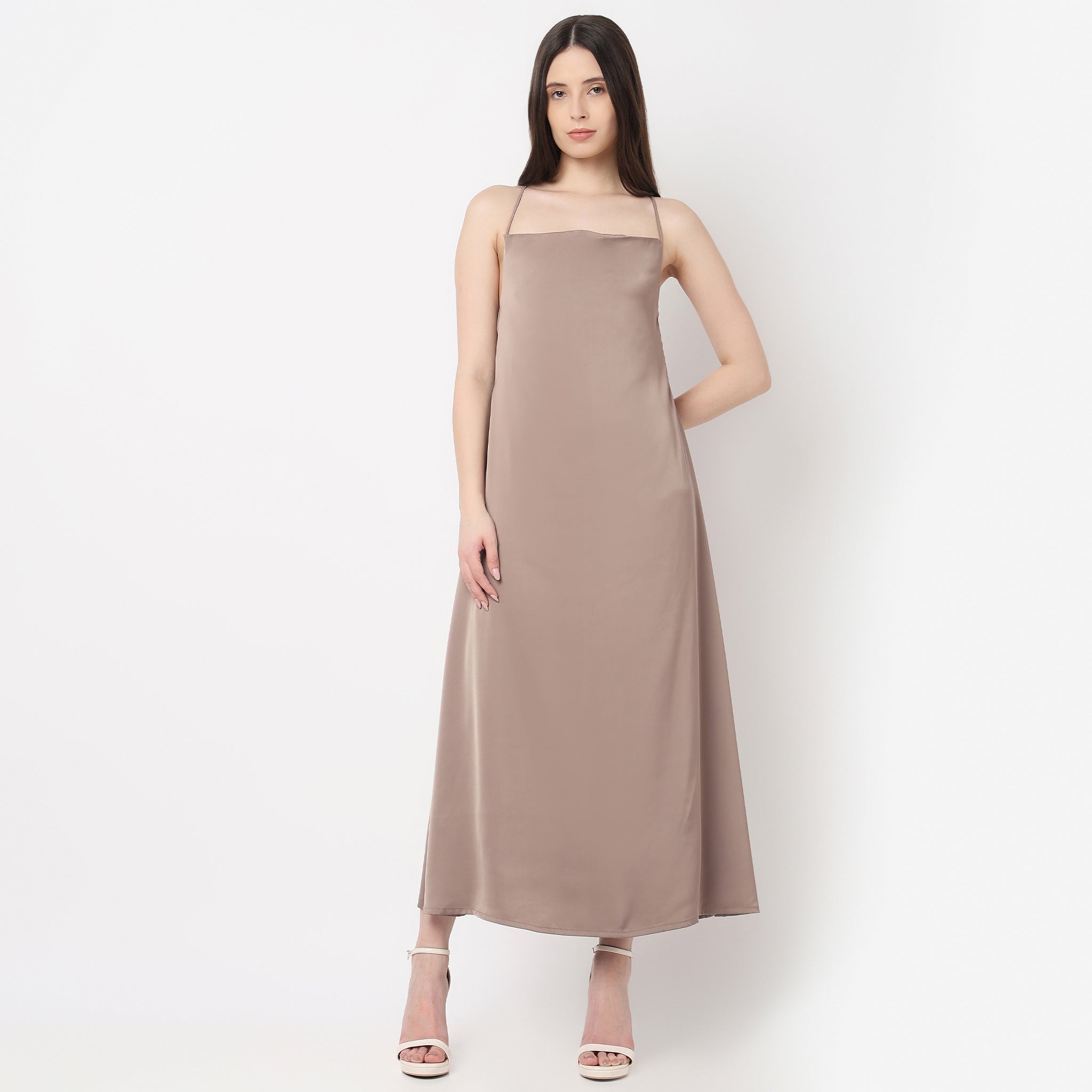 Cowl Neck Maxi Betty Dress