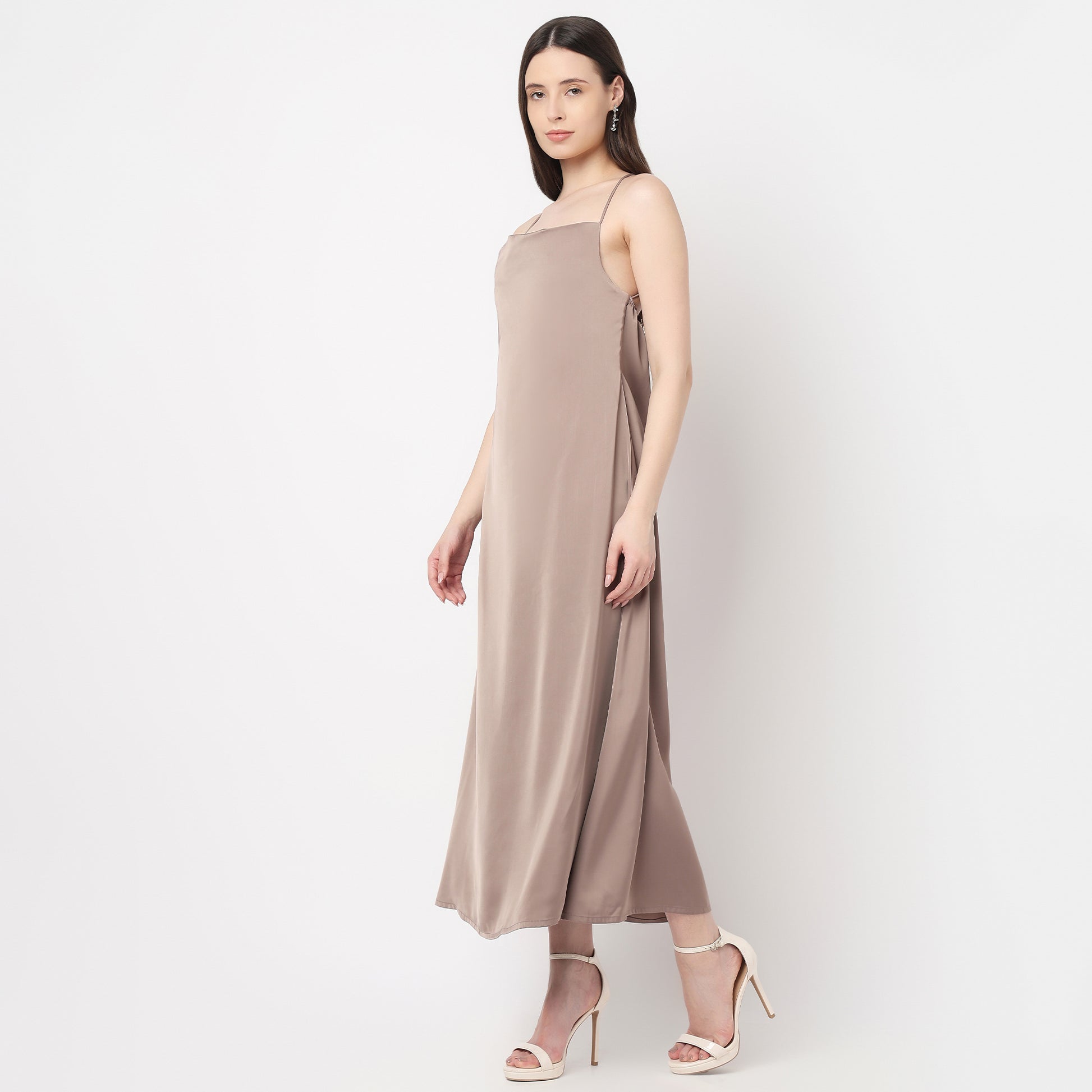 Cowl Neck Maxi Betty Dress