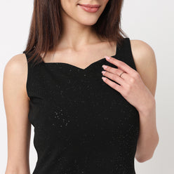 Fitted Betty Dress With Sweetheart Neckline