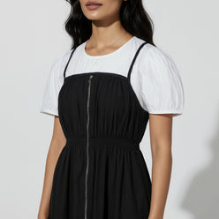 Cotton Betty Dress With Metal Zipper