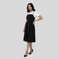 Cotton Betty Dress With Metal Zipper