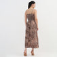 Animal Print Flared Dress