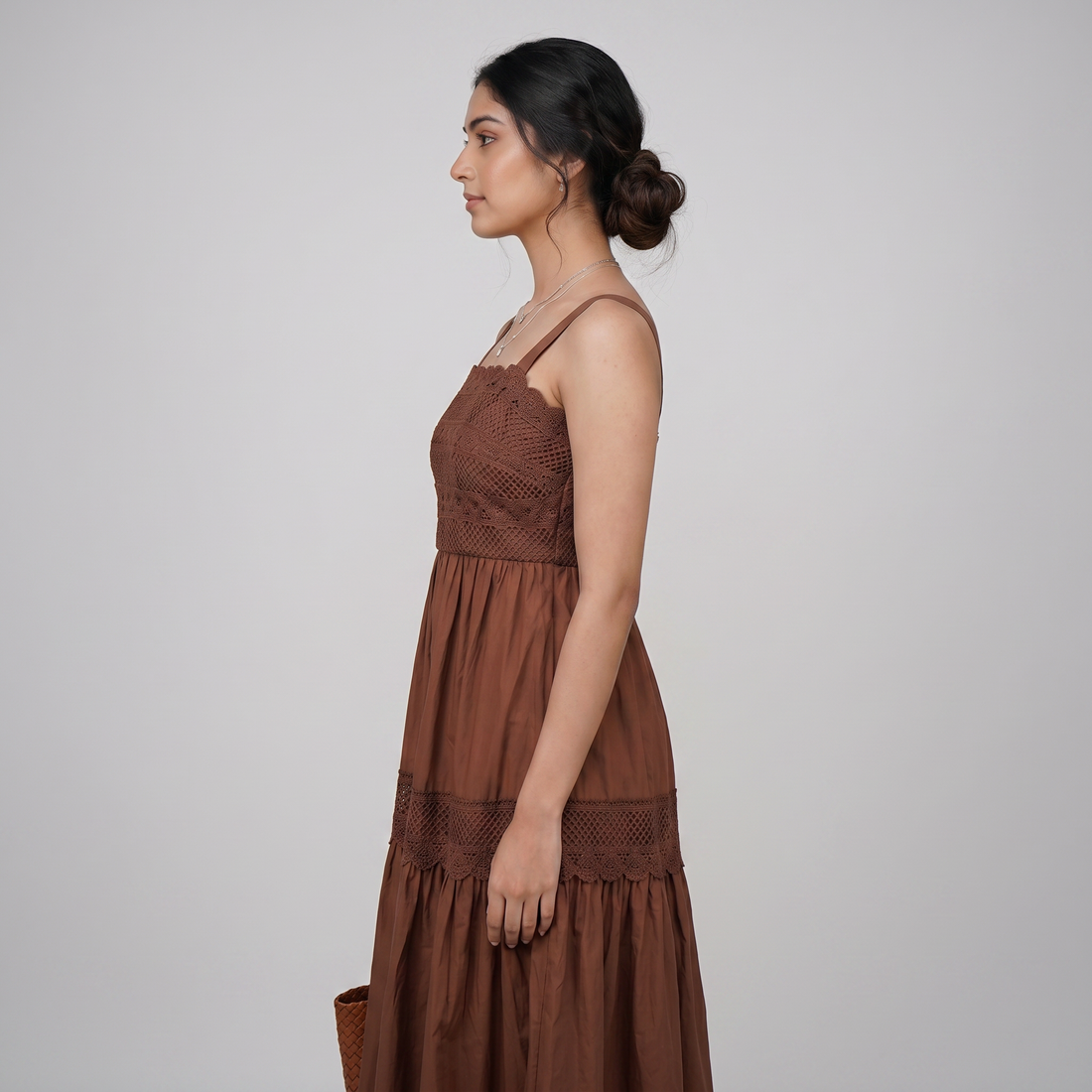 Cotto Flare Strappy Dress