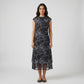 Printed Flared Dress