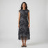 Printed Flared Dress