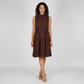 Solid Flared Betty Dress