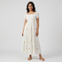 Embroidered Flared Betty Dress