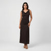 Solid Sleeveless Slim Fit Dress