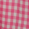Checked Sweetheart Neck Flared Dress