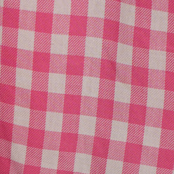 Checked Sweetheart Neck Flared Dress