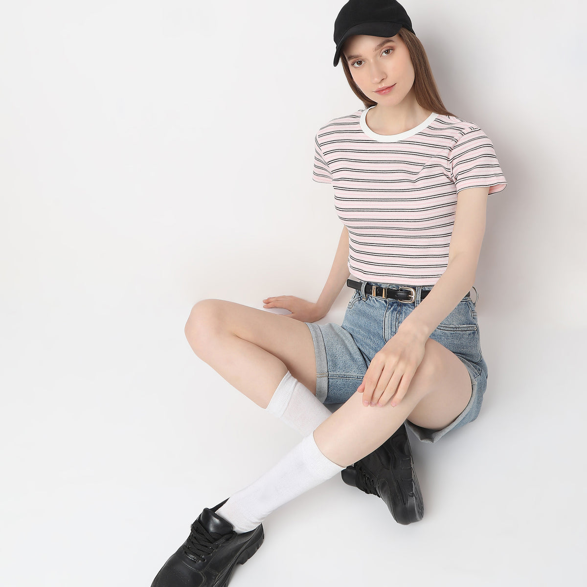 Slim Fit Striped T-Shirt