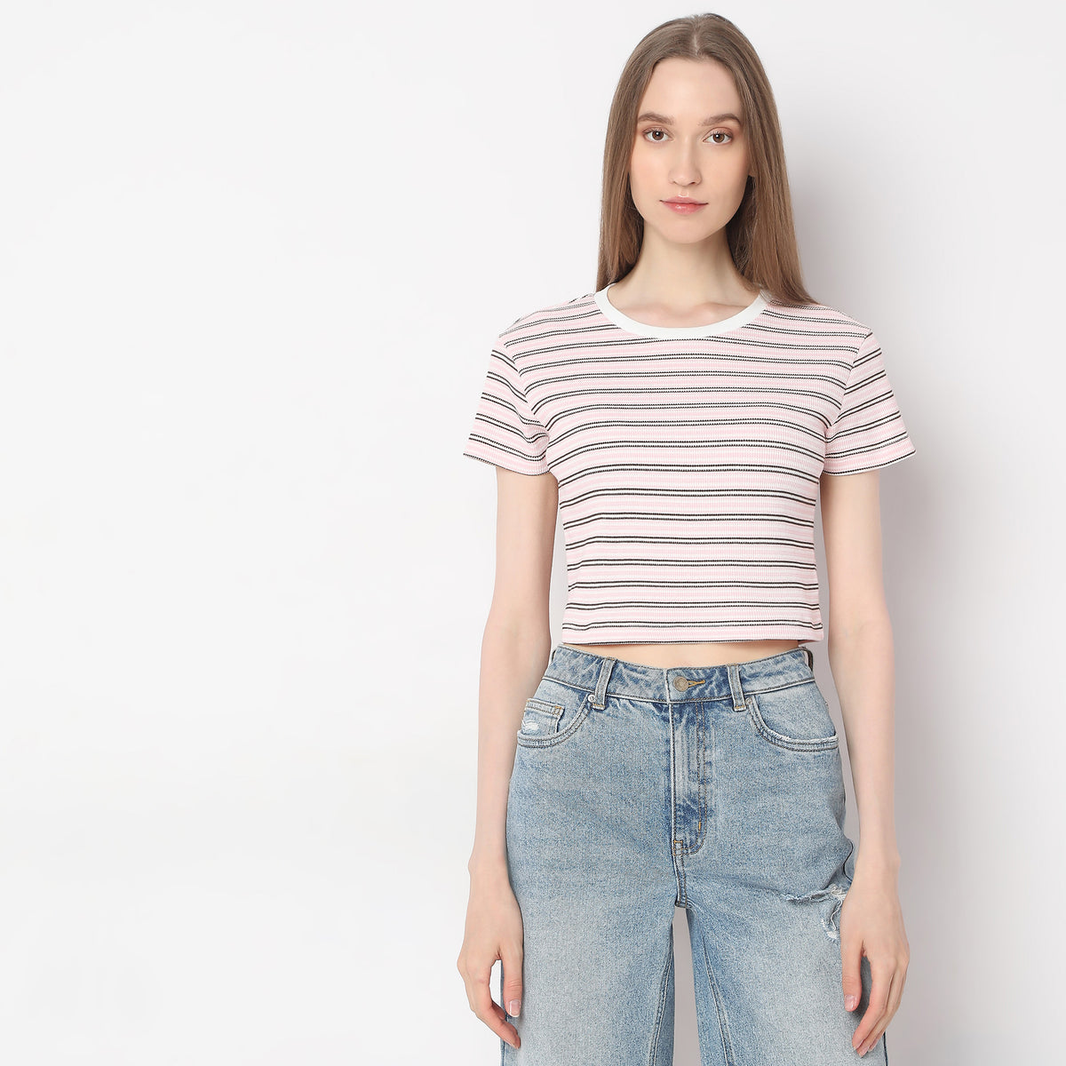 Slim Fit Striped T-Shirt