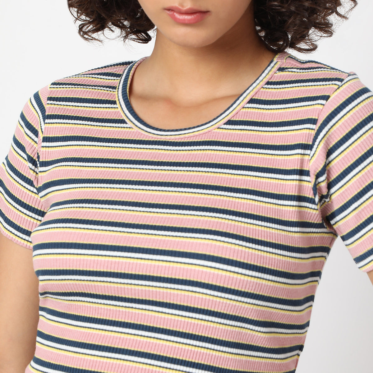 Slim Fit Striped T-Shirt