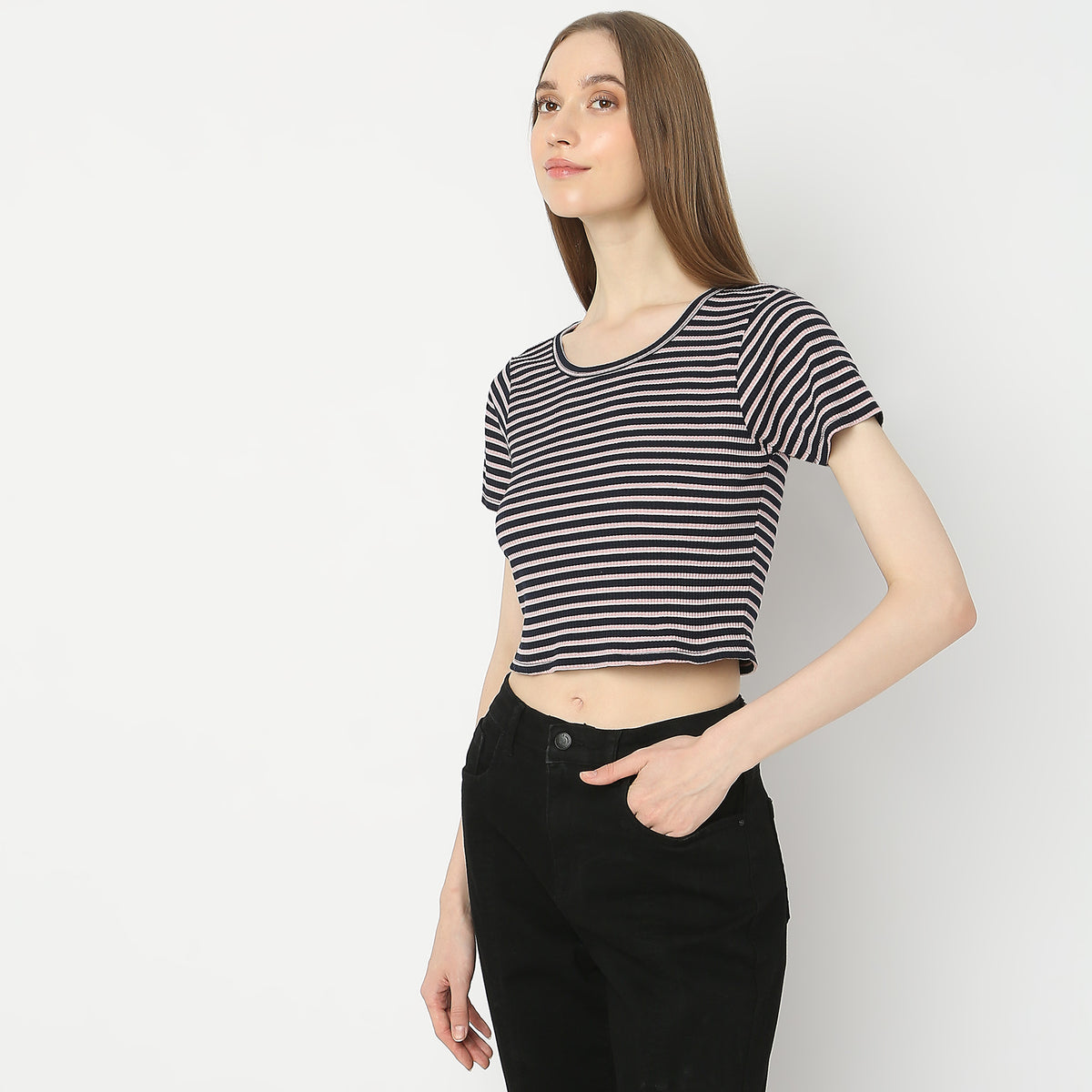 Slim Fit Striped T-Shirt