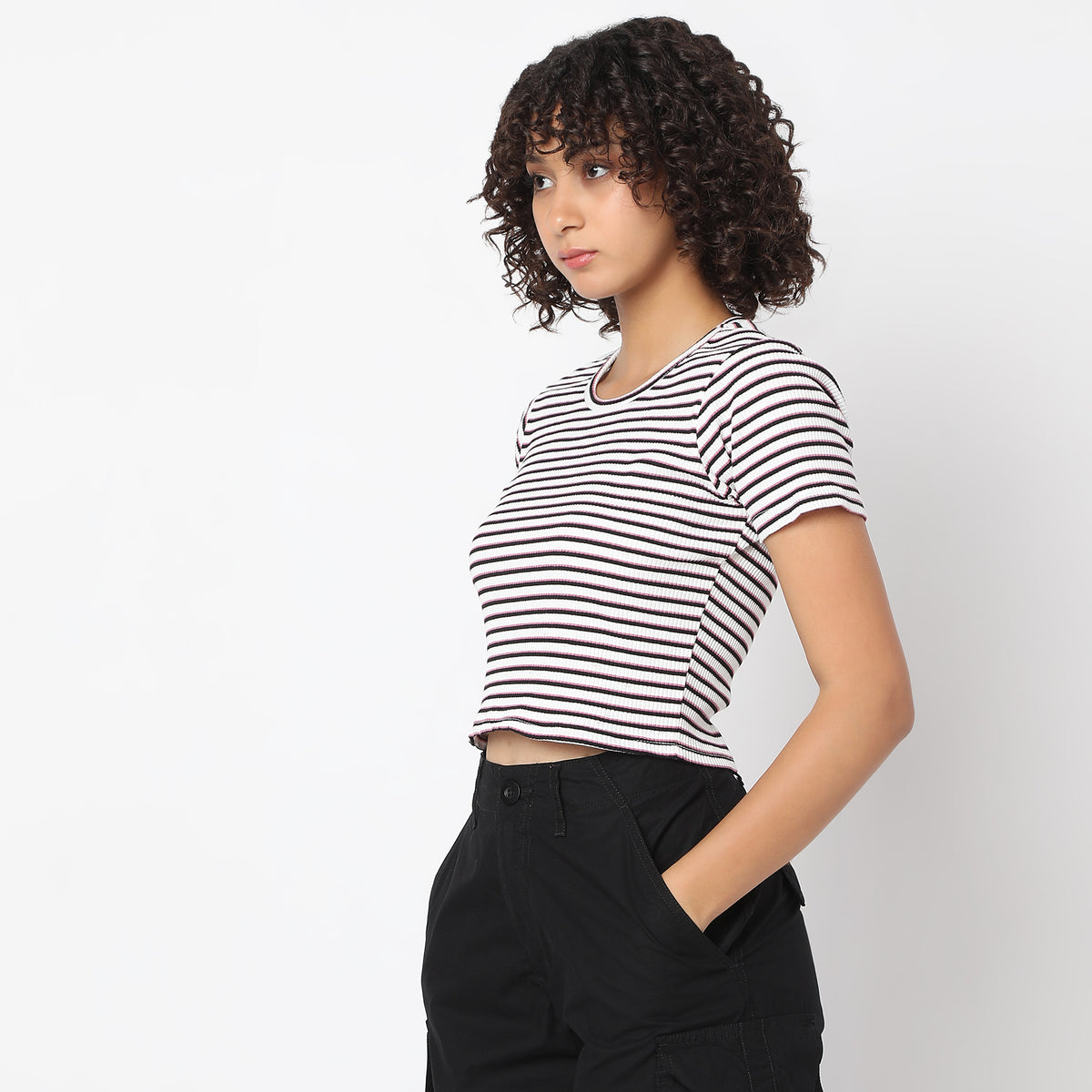 Slim Fit Striped T-Shirt