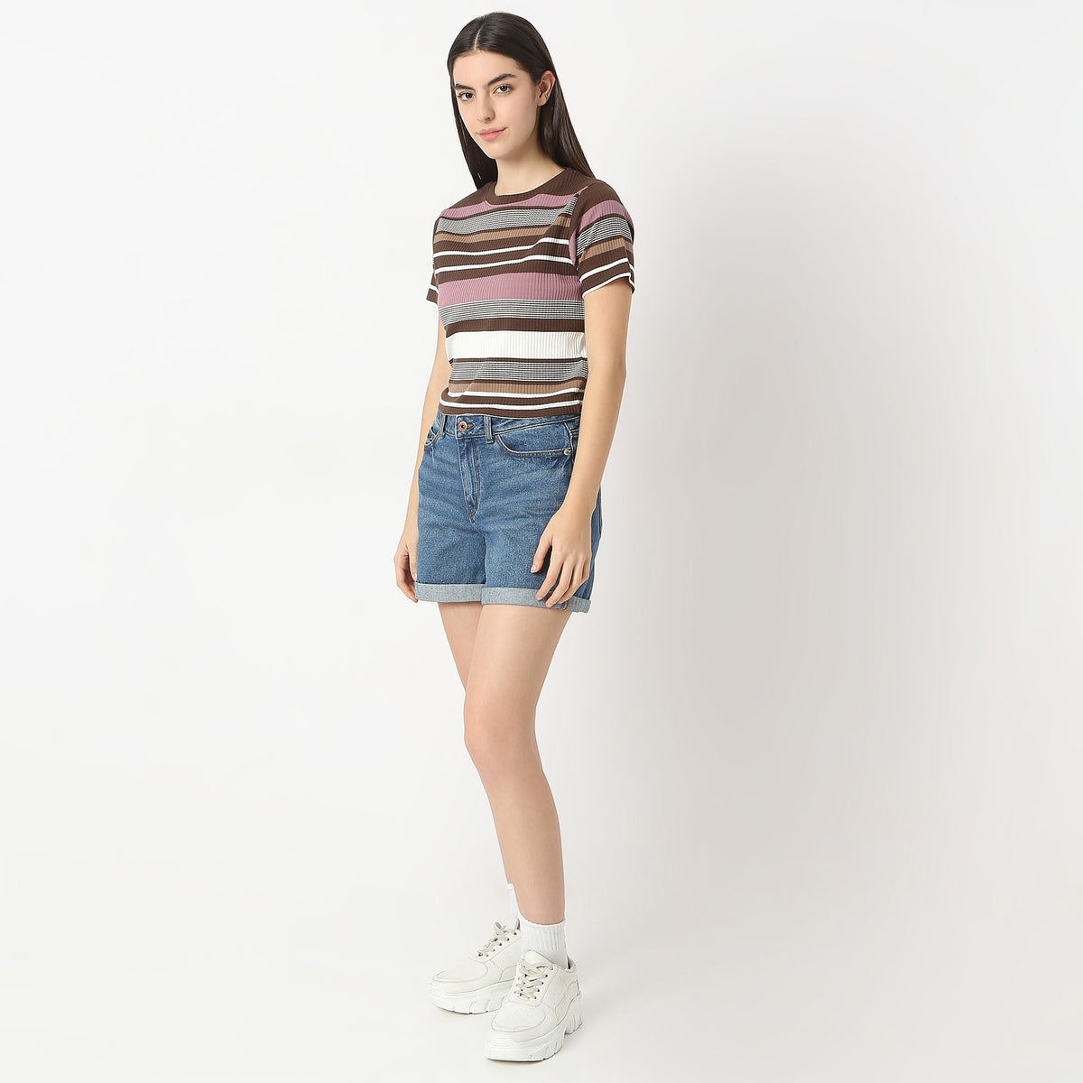 Slim Fit Striped T-Shirt