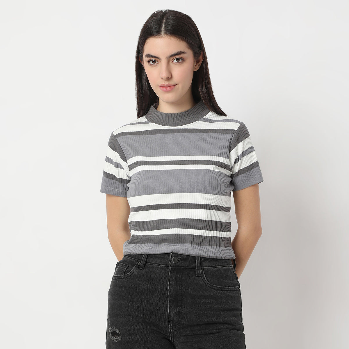 Slim Fit Striped T-Shirt