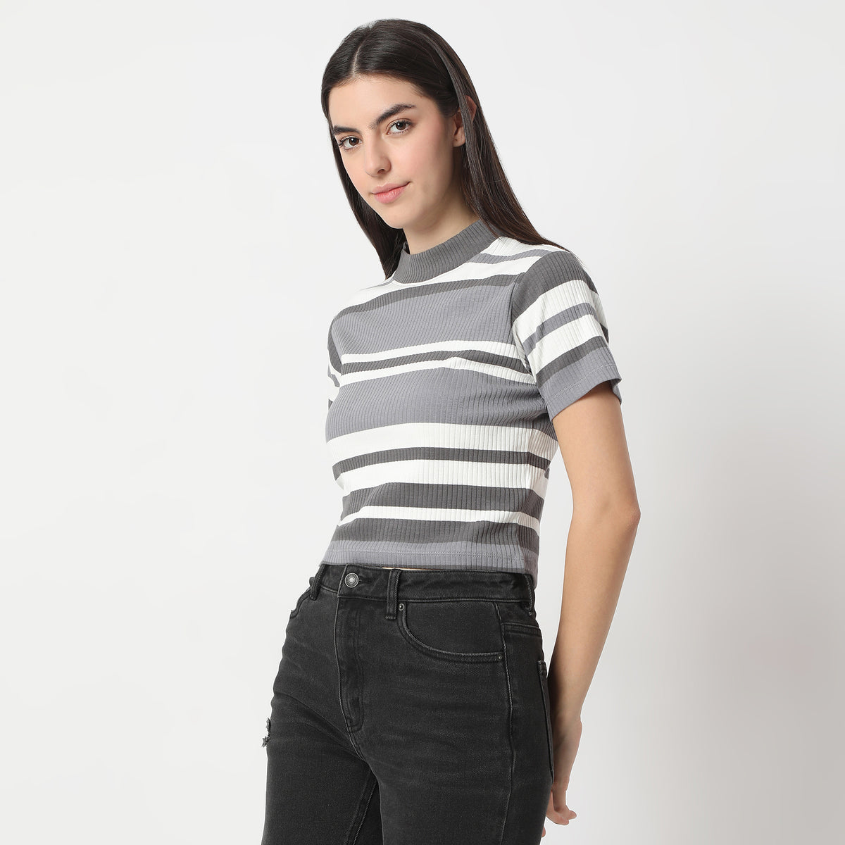 Slim Fit Striped T-Shirt