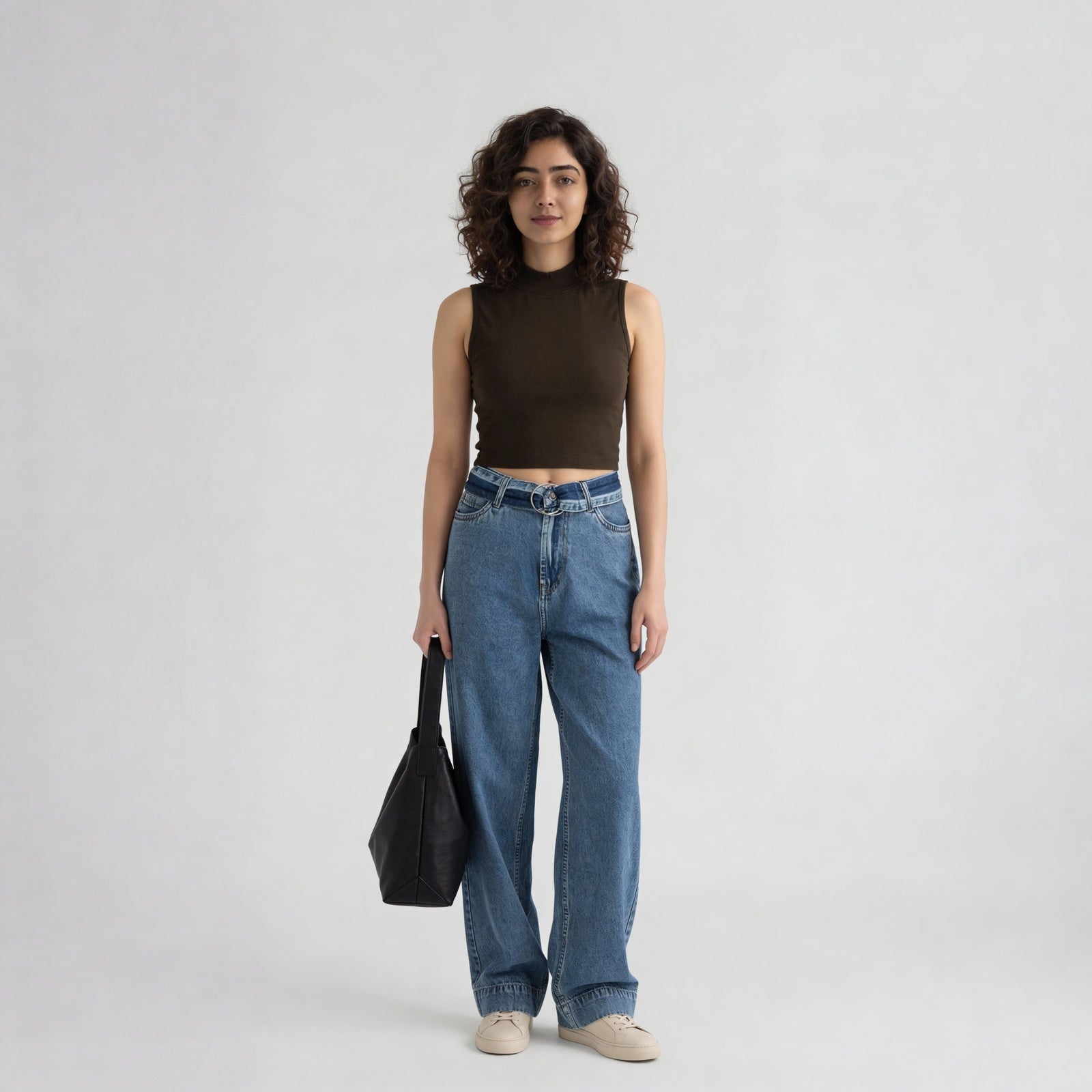 Betty Mock Neck Tank Top