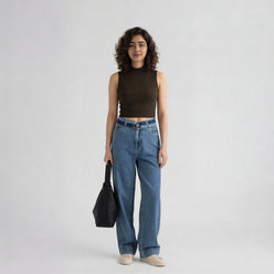 Betty Mock Neck Tank Top