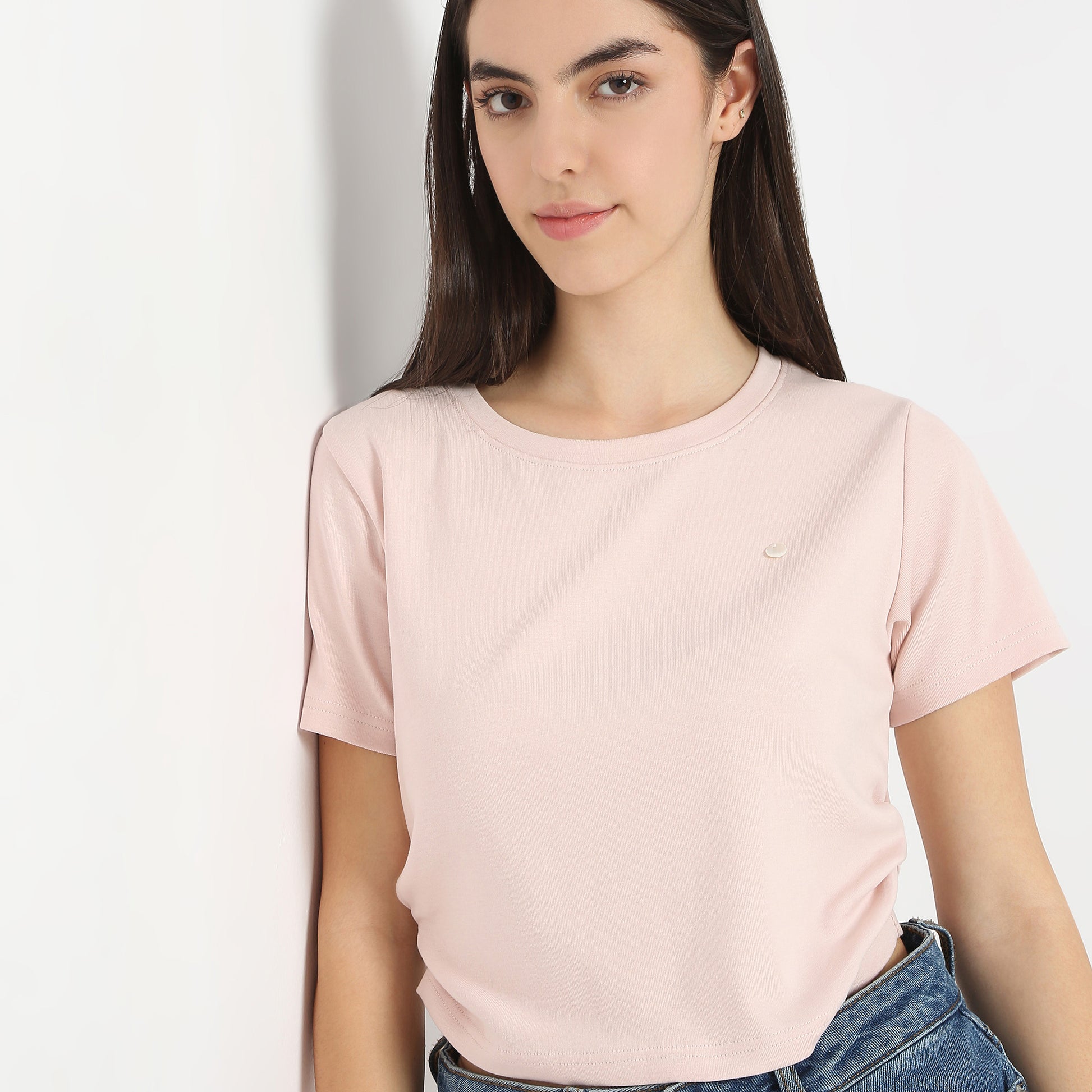 Slim Fit Solid T-Shirt