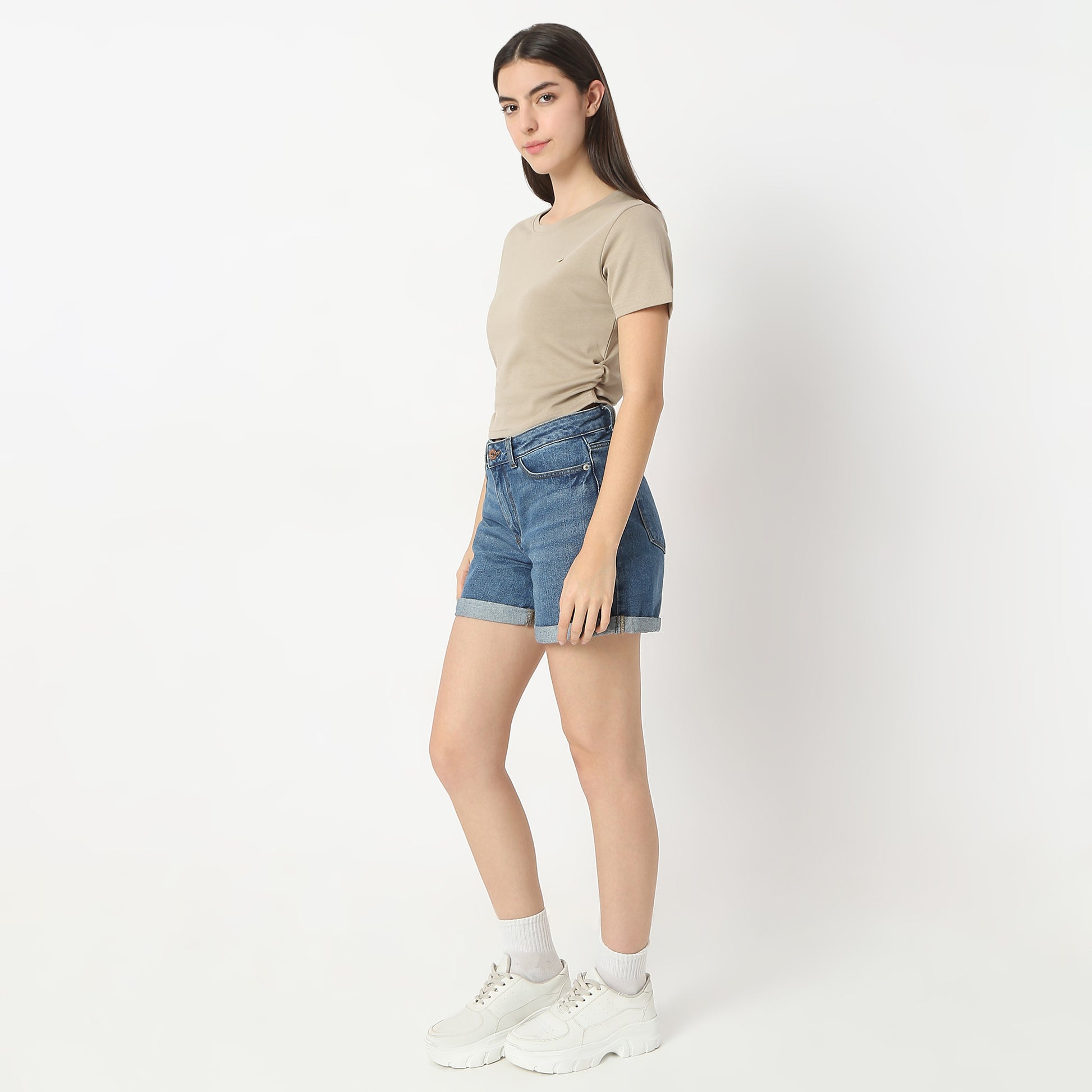 Slim Fit Solid T-Shirt