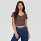 Striped Betty Cropped T-Shirt