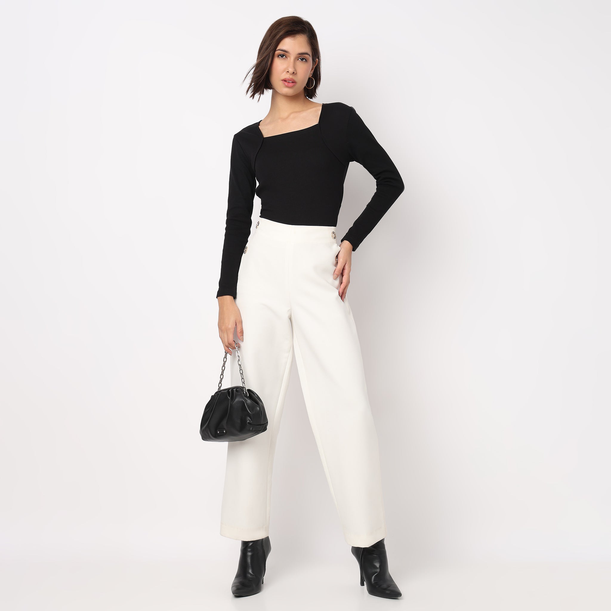 Full Sleeve Betty Crop T-Shirt