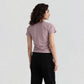 T-Shirt with Ruching and Drawstrings