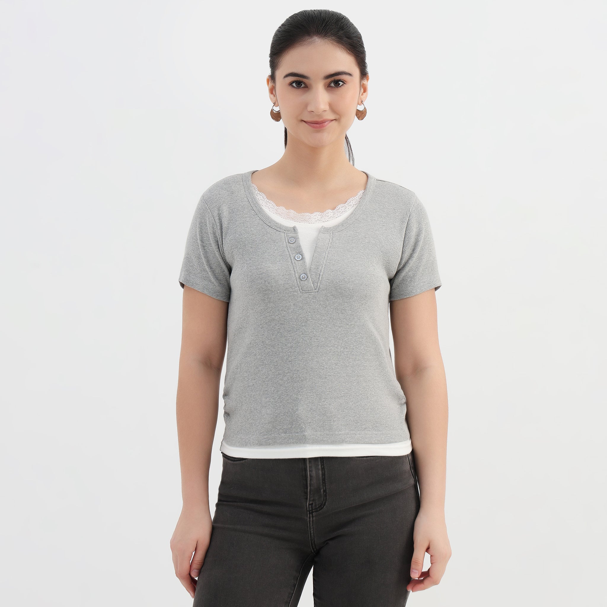 Solid Slim Fit T-Shirt