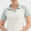 Solid Slim Fit Crop T-Shirt