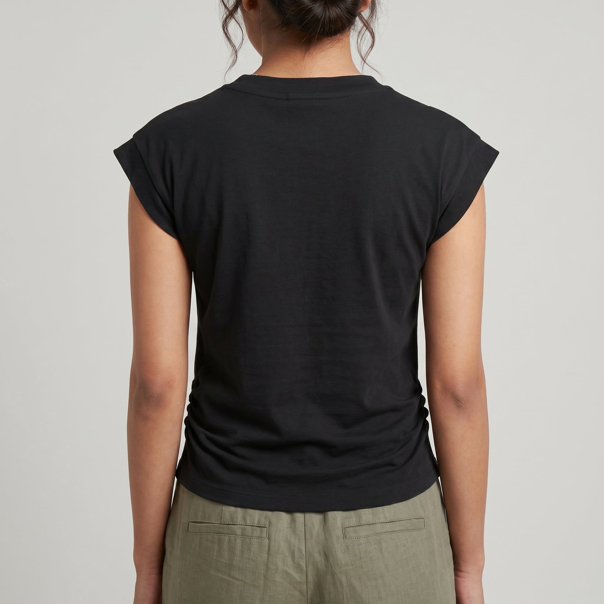 Solid Crew Neck T-Shirt