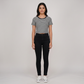 Striped Slim Fit Cropped T-Shirt