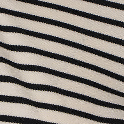 Slim Fit Striped Crop T-Shirt