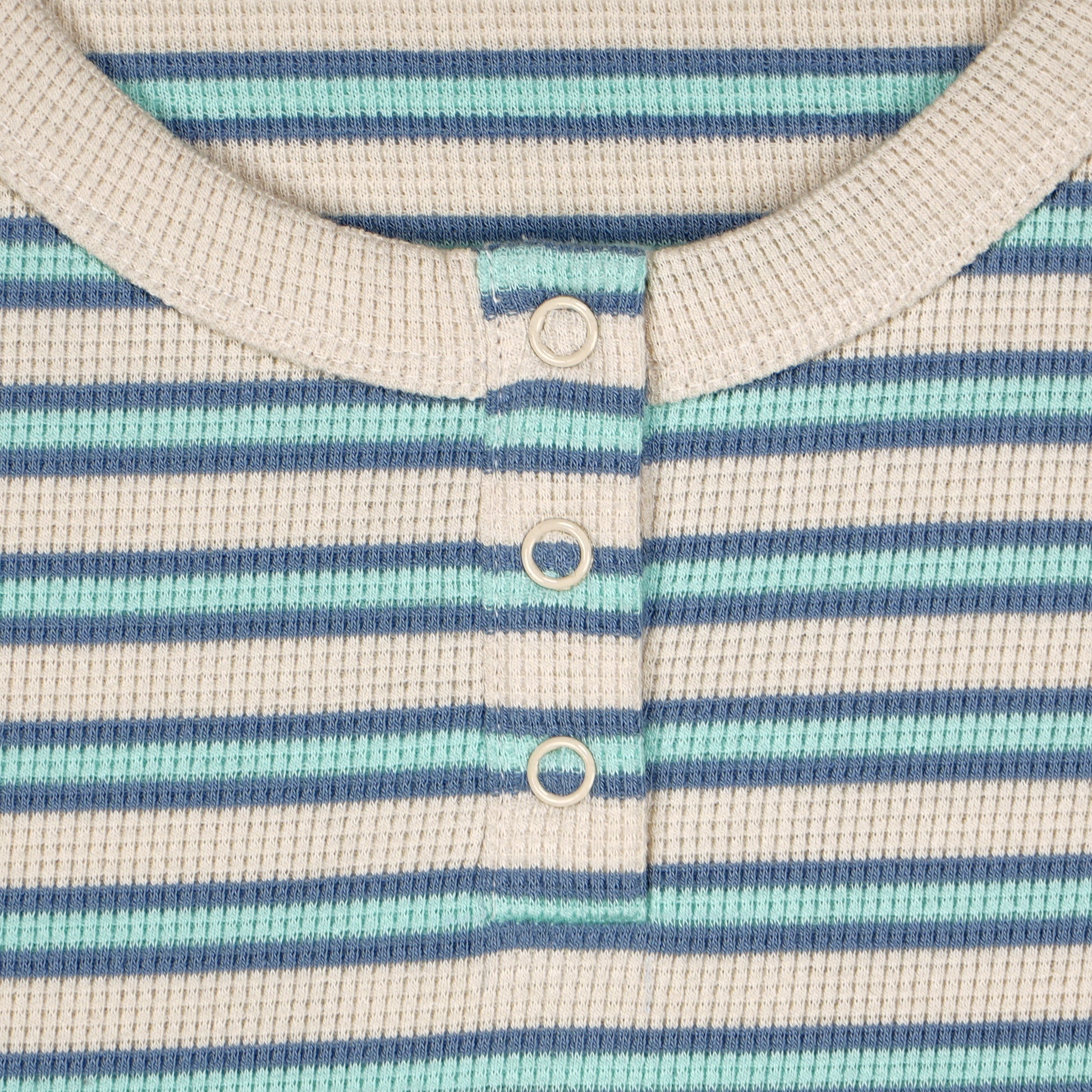 Knitted Striped Crop T-Shirt