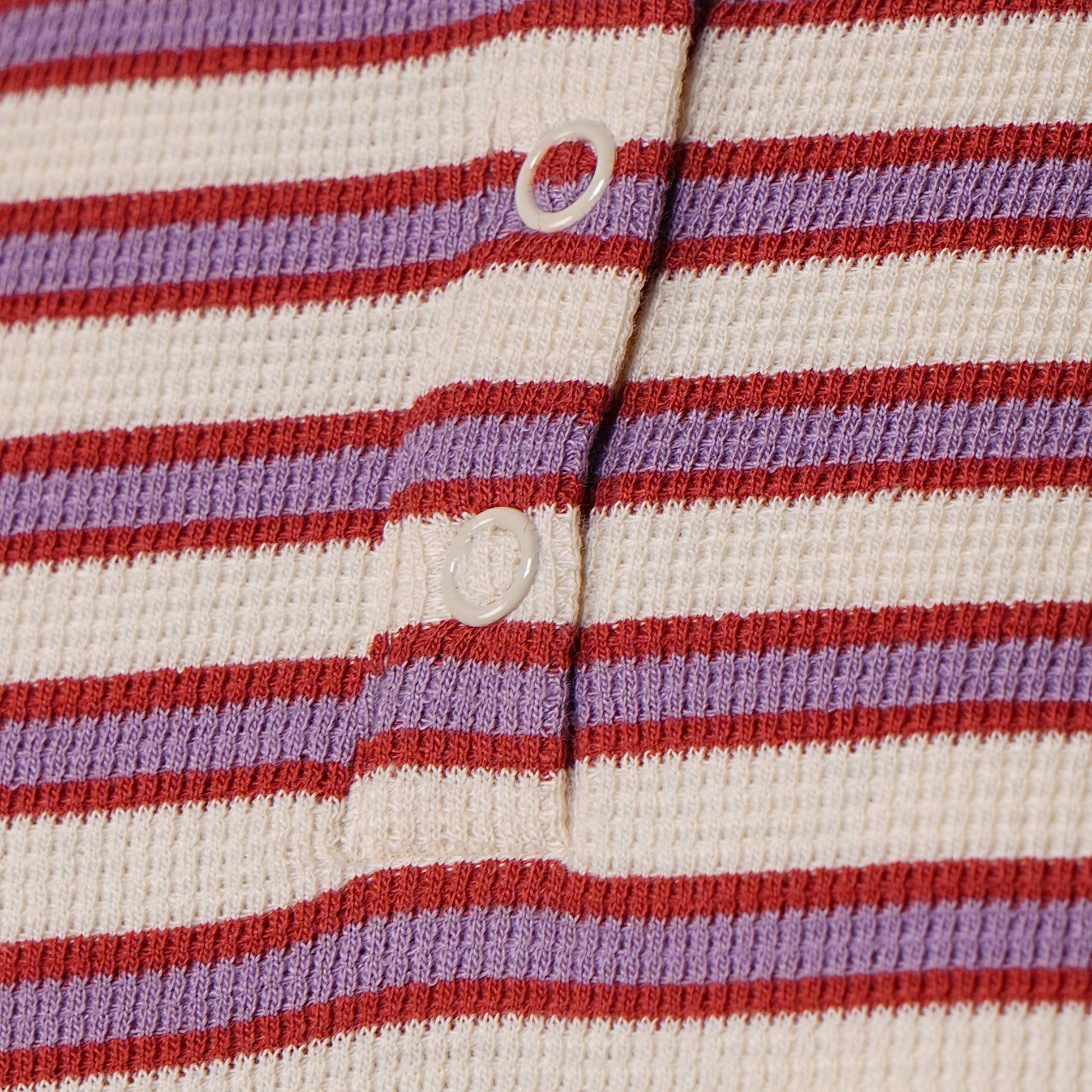Knitted Striped Crop T-Shirt