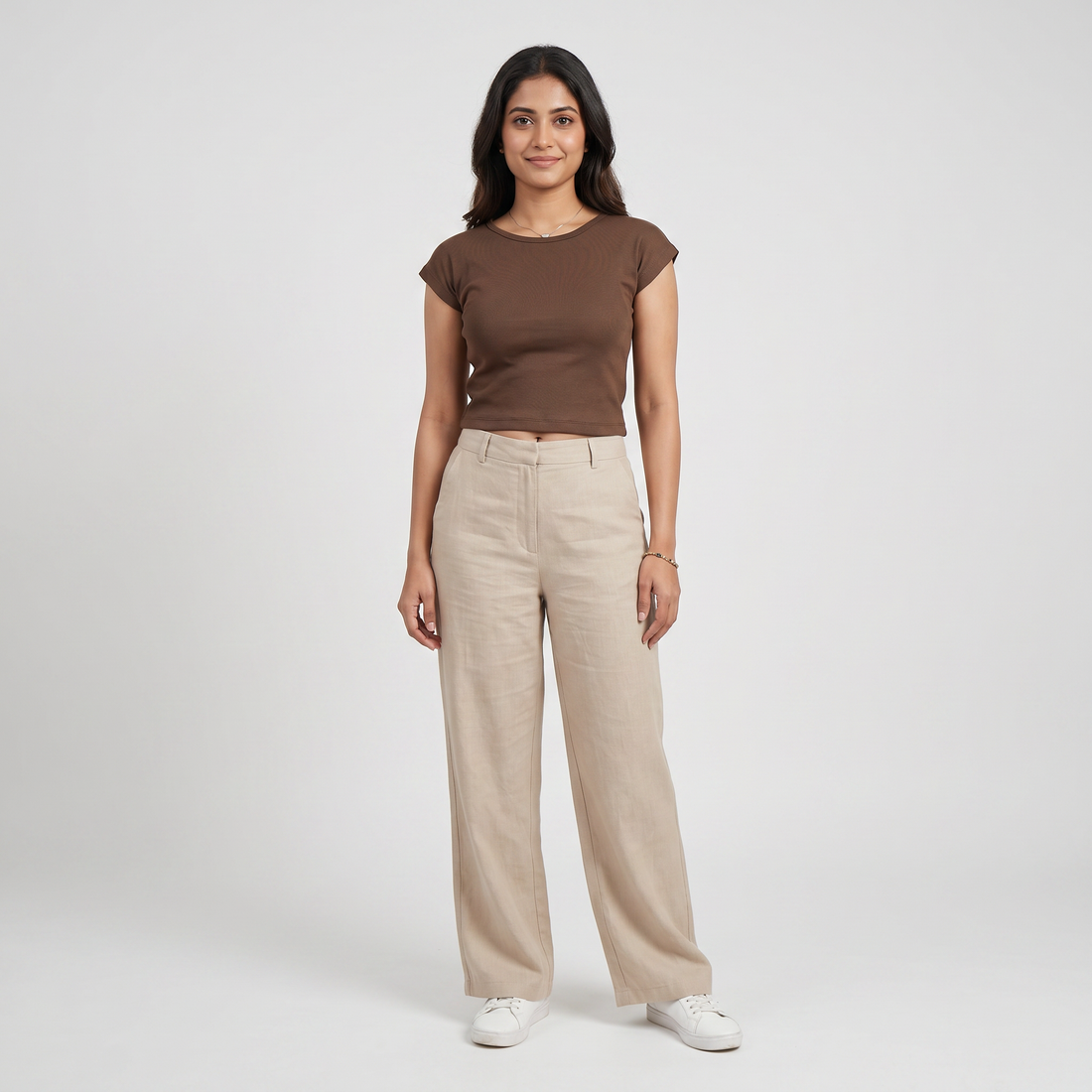 Slim Fit Cropped T-Shirt
