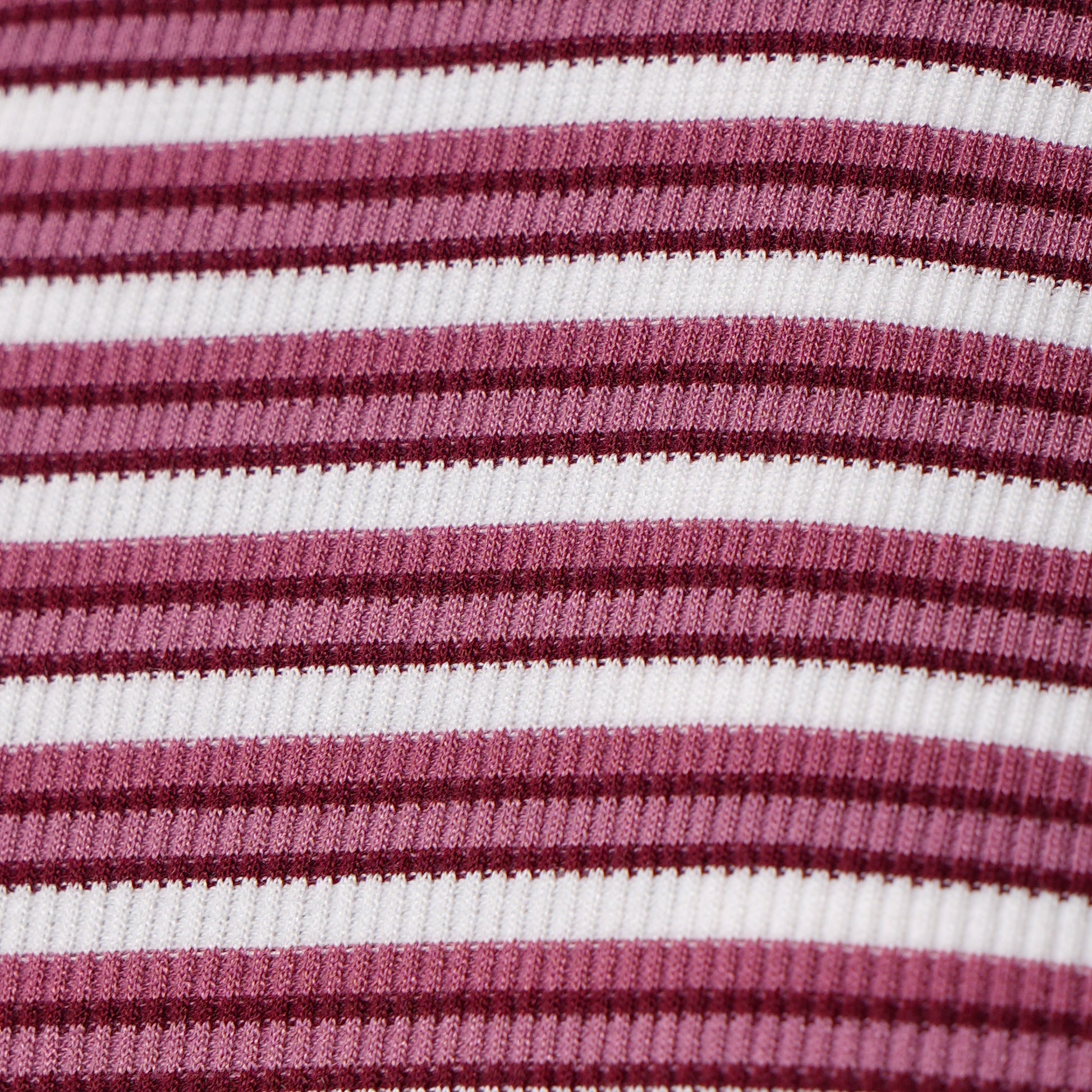 Striped Slim Fit Cropped T-Shirt