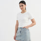 Slim Fit Crop T-Shirt