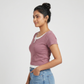 Slim Fit Cropped T-Shirt