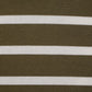 Striped Cropped Polo T-Shirt