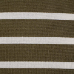 Striped Cropped Polo T-Shirt