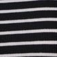 Striped Slim Fit Cropped T-Shirt