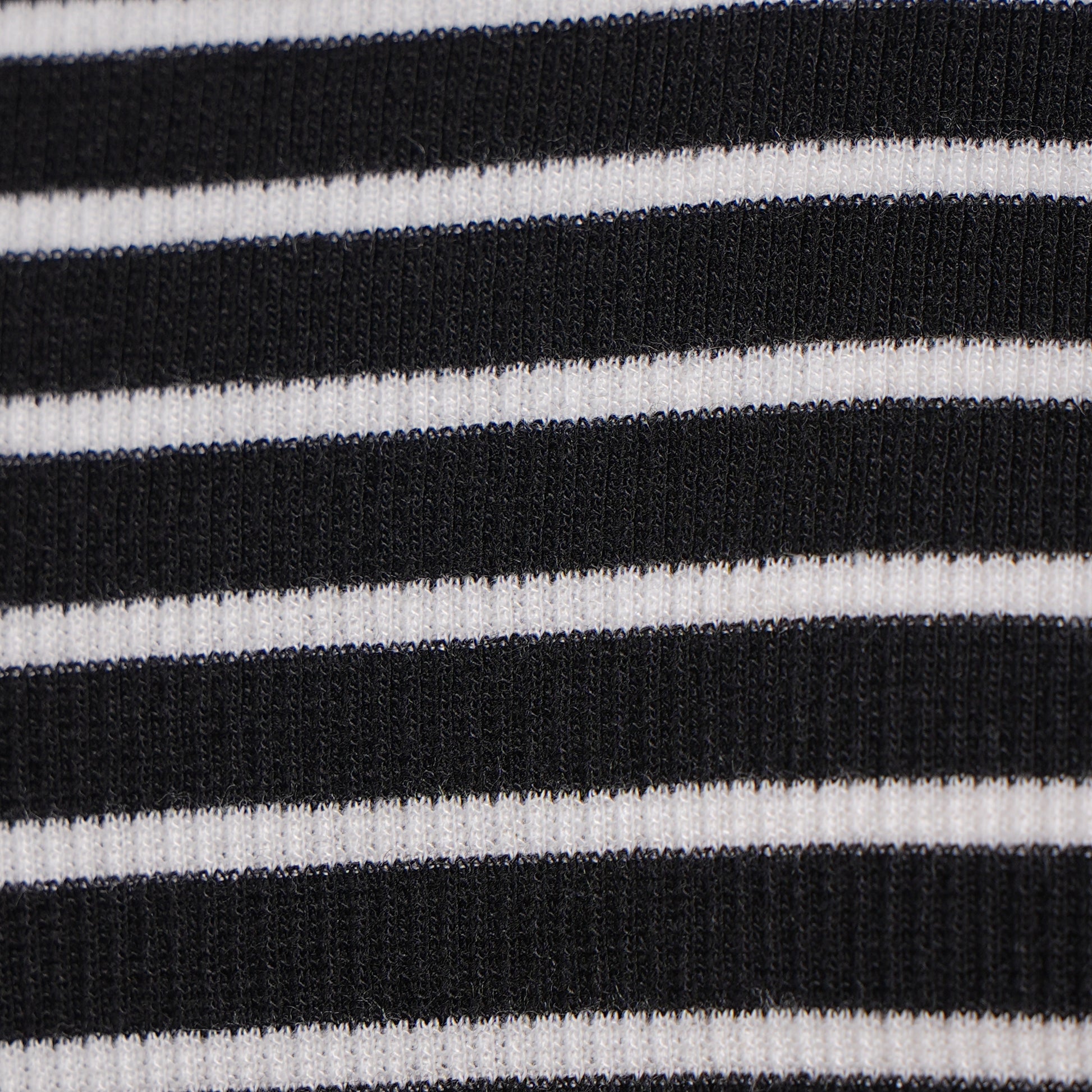 Striped Slim Fit Cropped T-Shirt