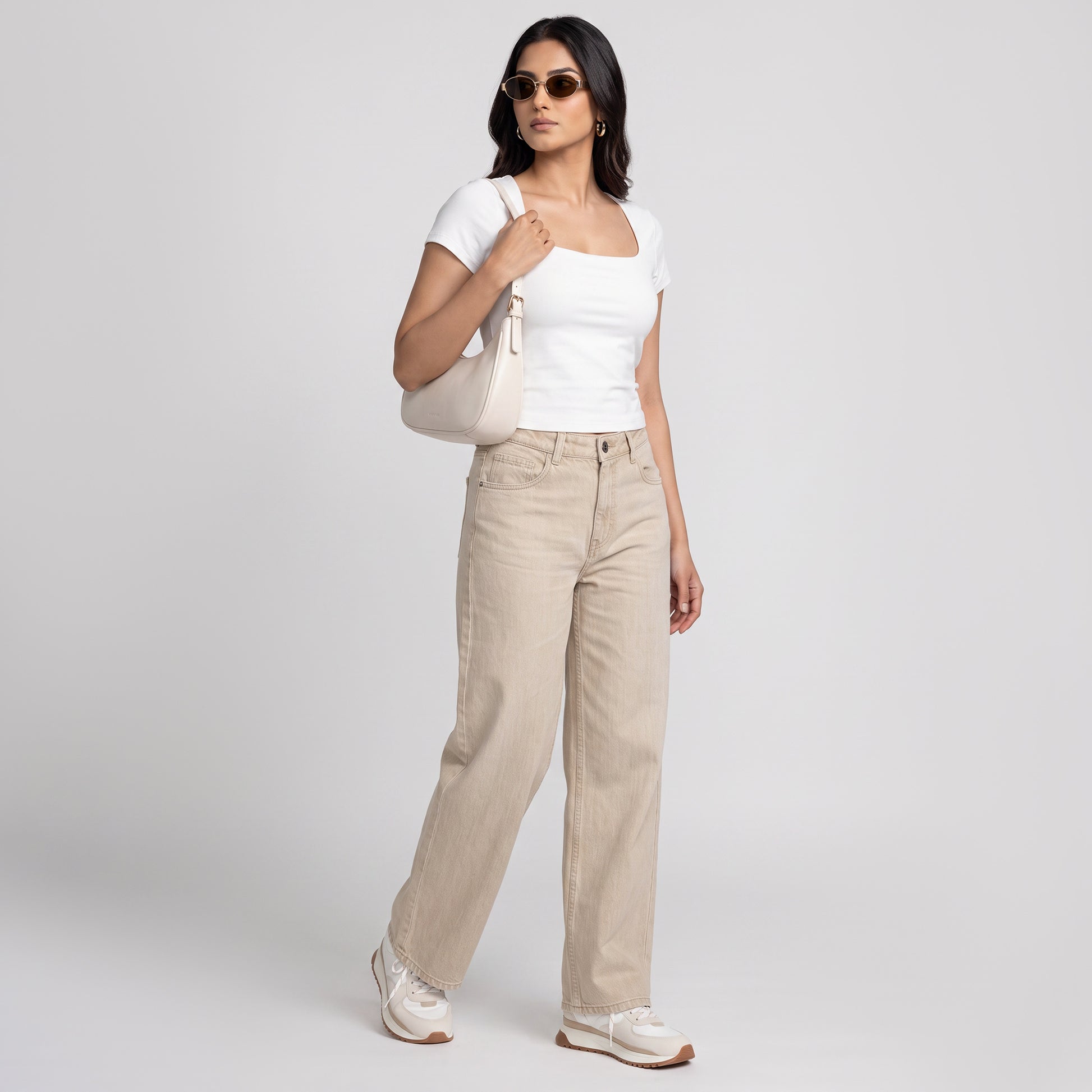 Slim Fit Cropped T-Shirt