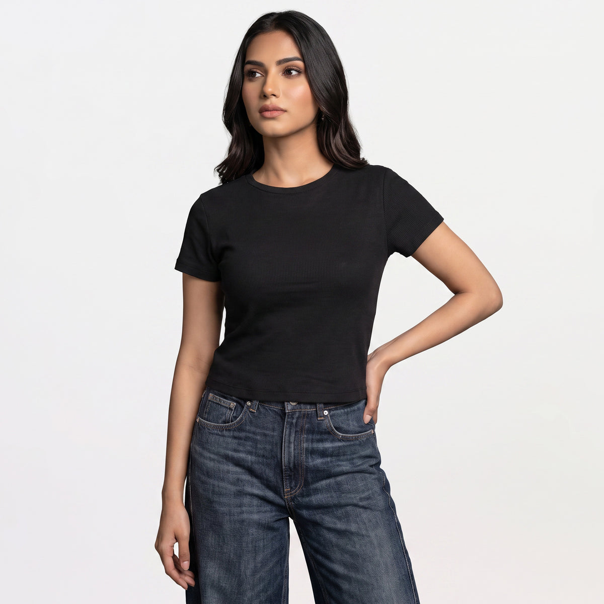 Solid Slim T-Shirt